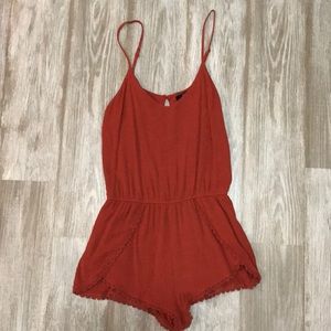 Rust Color Romper